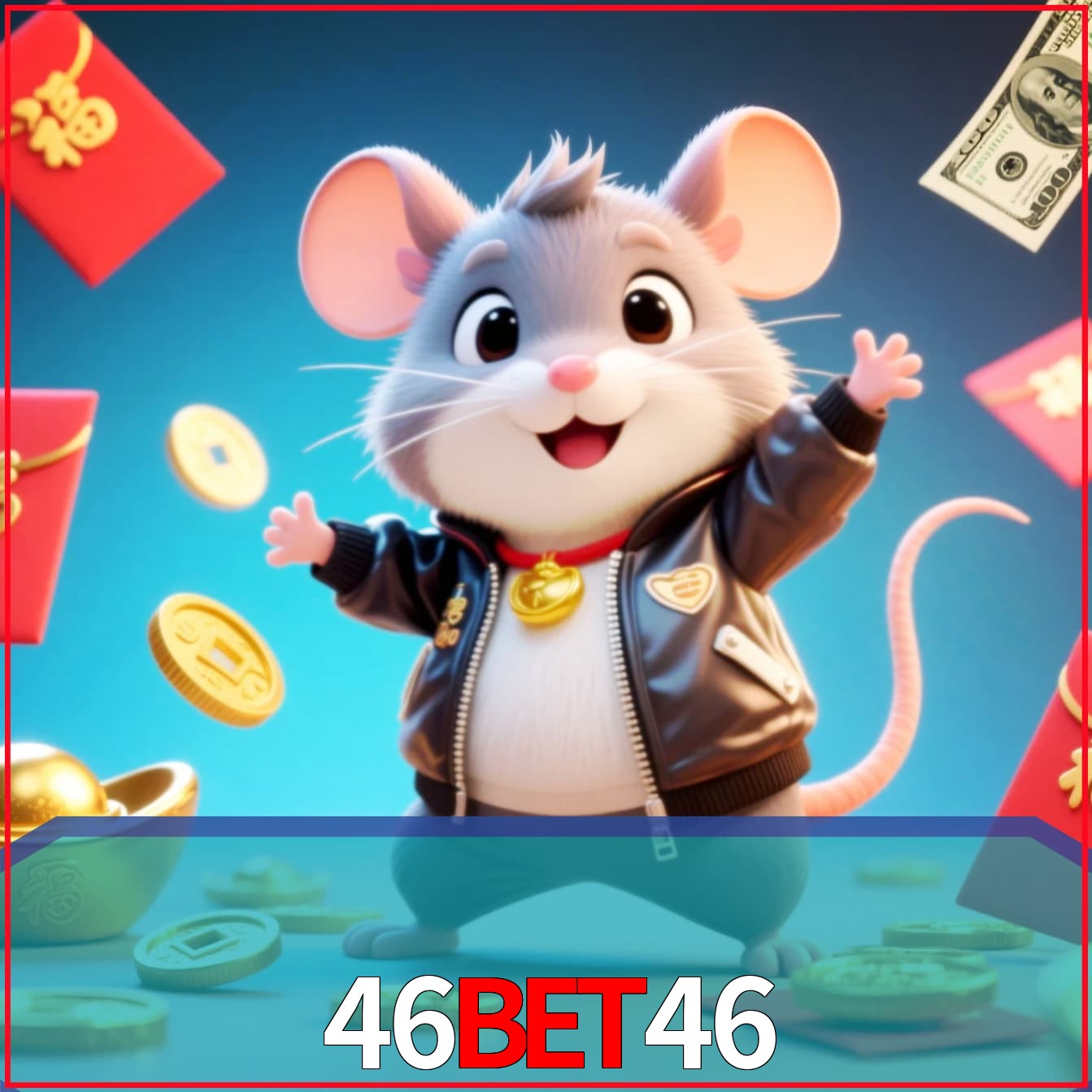 Slot machine 3D icon with number 7 and 1
